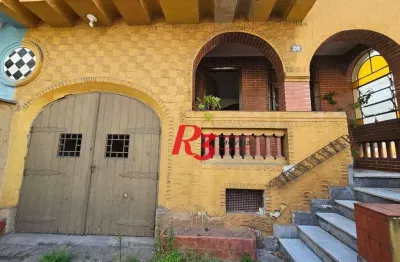 Sobrado com 3 dormitórios à venda, 150 m² por R$ 1.300.000,00 - Pompéia - Santos/SP