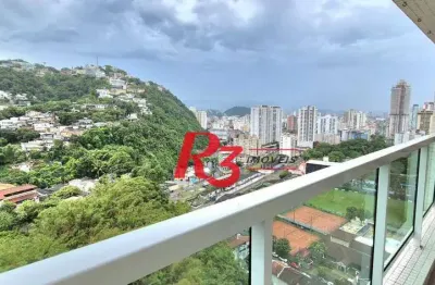 Apartamento com 2 dormitórios, 77 m² - venda por r$ 890.000,00 ou aluguel por r$ 5.500,00/mês - josé menino - santos/sp