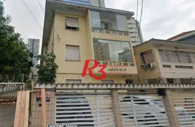 Apartamento com 2 dormitórios à venda, 74 m² por r$ 360.000,00 - gonzaga - santos/sp