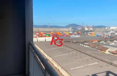 Sala para alugar, 42 m² por r$ 3.000,00/mês - vila matias - santos/sp