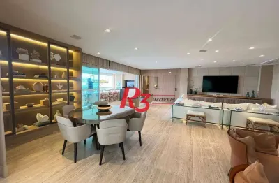 Apartamento com 4 dormitórios à venda, 343 m² por R$ 8.000.000,00 - Aparecida - Santos/SP
