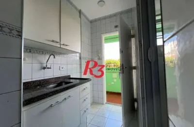 Kitnet com 1 dormitório para alugar, 32 m² por r$ 3.000,00/mês - ponta da praia - santos/sp