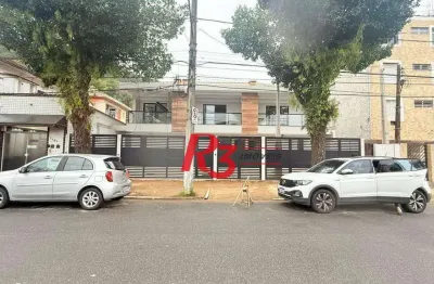 Village com 2 dormitórios à venda, 75 m² por r$ 700.000,00 - marapé - santos/sp