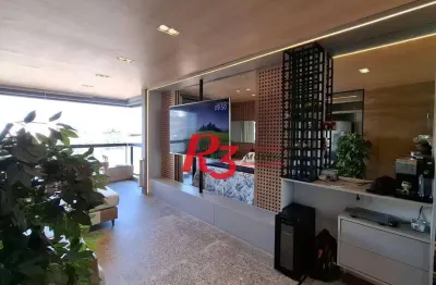 Apartamento com 1 dormitório à venda, 54 m² por R$ 900.000,00 - Boqueirão - Santos/SP