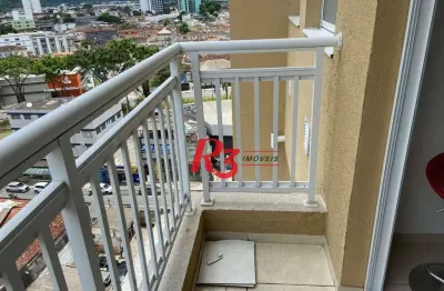 Apartamento com 2 dormitórios para alugar, 49 m² por r$ 3.462,32/mês - parque são vicente - são vicente/sp