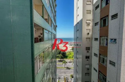 Apartamento com 1 dormitório para alugar, 50 m² por r$ 4.433,08/mês - josé menino - santos/sp