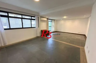 Apartamento com 3 dormitórios à venda, 150 m² por R$ 1.170.000,00 - Aparecida - Santos/SP