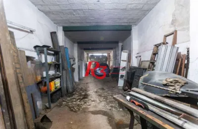 Barracão / Galpão / Depósito à venda na Avenida São Francisco, 482, Centro, Santos