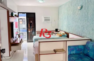 Flat com 1 dormitório à venda, 36 m² por R$ 300.000,00 - Centro - São Vicente/SP