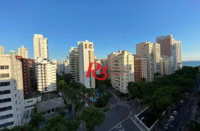 Apartamento com 3 dormitórios à venda, 175 m² por R$ 1.179.990,00 - Gonzaga - Santos/SP