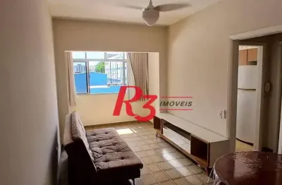 Apartamento para alugar, 65 m² por R$ 3.900,02/mês - Paquetá - Santos/SP