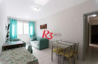 Apartamento com 2 dormitórios à venda, 72 m² por R$ 585.000,00 - José Menino - Santos/SP