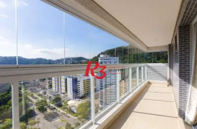 Apartamento com 1 dormitório à venda, 59 m² por R$ 550.000,00 - Vila Matias - Santos/SP