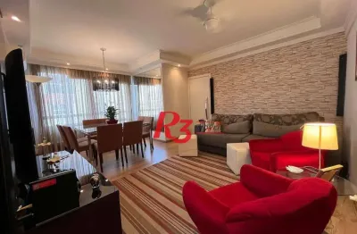 Apartamento com 2 dormitórios à venda, 88 m² por R$ 580.000,00 - Boqueirão - Santos/SP
