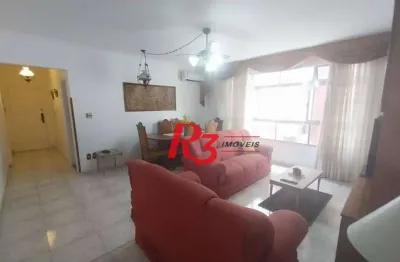 Apartamento com 3 dormitórios à venda, 134 m² por R$ 730.000,00 - Pompéia - Santos/SP