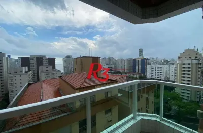 Apartamento com 3 dormitórios à venda, 132 m² por R$ 1.600.000,00 - Embaré - Santos/SP