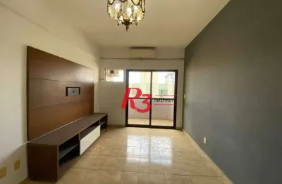 Apartamento com 3 dormitórios à venda, 118 m² por R$ 1.150.000,00 - Embaré - Santos/SP