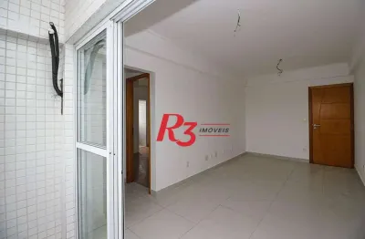 Apartamento com 1 dormitório para alugar, 60 m² por R$ 3.600,00/mês - Ponta da Praia - Santos/SP