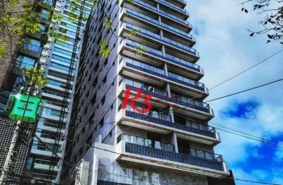 Apartamento com 2 dormitórios à venda, 77 m² por R$ 1.350.000,00 - Aparecida - Santos/SP