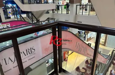 Ponto comercial à venda na Avenida Ana Costa, 465, Gonzaga, Santos