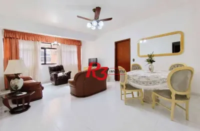 Apartamento com 2 dormitórios para alugar, 110 m² por R$ 5.000,00/mês - José Menino - Santos/SP