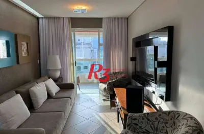 Apartamento com 3 dormitórios à venda, 141 m² por R$ 1.750.000,00 - Gonzaga - Santos/SP