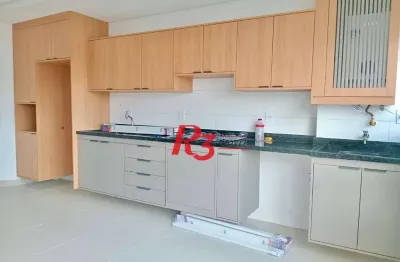 Apartamento com 2 dormitórios para alugar, 55 m² por R$ 4.758,84/mês - Campo Grande - Santos/SP