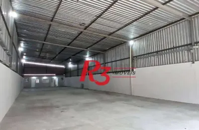 Galpão, 455 m² - venda por R$ 2.500.000,00 ou aluguel por R$ 16.000,00/mês - Parque São Vicente - São Vicente/SP