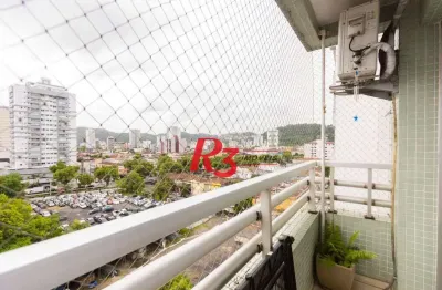 Apartamento à venda, 62 m² por R$ 450.000,00 - Encruzilhada - Santos/SP