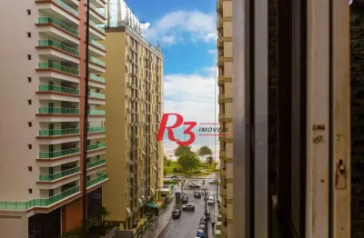 Apartamento com 2 dormitórios à venda, 86 m² por R$ 600.000,00 - Aparecida - Santos/SP