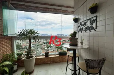 Apartamento com 1 dormitório à venda, 49 m² por R$ 460.000,00 - Macuco - Santos/SP