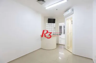 Sala, 39 m² - venda por R$ 360.000,00 ou aluguel por R$ 3.500,00/mês - Embaré - Santos/SP