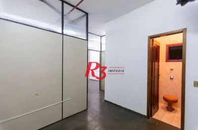 Sala para alugar, 72 m² por R$ 2.500,00/mês - Encruzilhada - Santos/SP