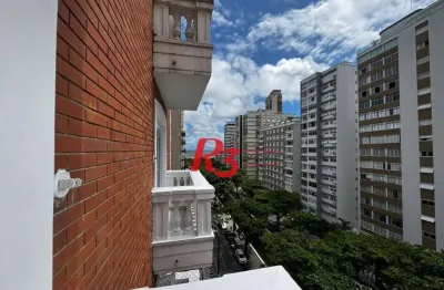 Apartamento com 4 dormitórios à venda, 195 m² por R$ 2.090.000,00 - Gonzaga - Santos/SP