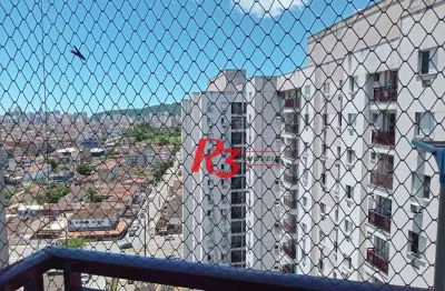 Apartamento com 2 dormitórios à venda, 49 m² por R$ 300.000,00 - Castelo - Santos/SP