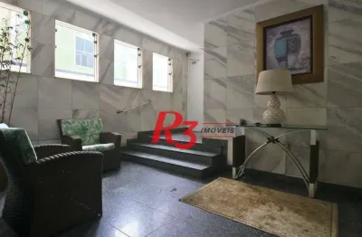 Apartamento com 2 dormitórios à venda, 82 m² por R$ 532.000,00 - Gonzaga - Santos/SP