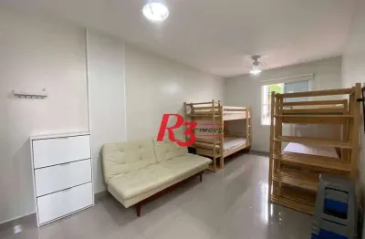 Kitnet com 1 dormitório à venda, 33 m² por R$ 350.000,00 - Gonzaga - Santos/SP