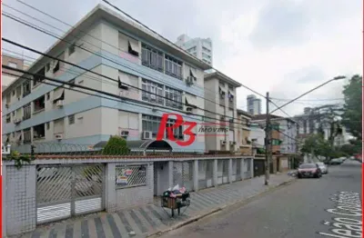 Apartamento com 2 dormitórios para alugar, 100 m² por R$ 3.500,00/mês - Embaré - Santos/SP