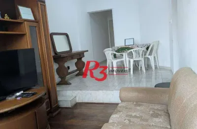 Apartamento para alugar, 95 m² por R$ 4.500,00/mês - Ponta da Praia - Santos/SP