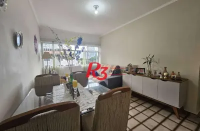 Apartamento com 3 dormitórios à venda, 76 m² por R$ 430.000,00 - Encruzilhada - Santos/SP