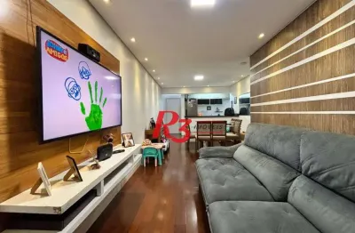 Apartamento à venda, 86 m² por R$ 899.000,00 - Macuco - Santos/SP