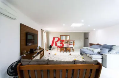 Casa com 3 dormitórios para alugar, 160 m² por R$ 7.000,00/mês - Ponta da Praia - Santos/SP