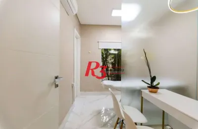 Sala para alugar, 30 m² por R$ 3.700,00/mês - Estuário - Santos/SP
