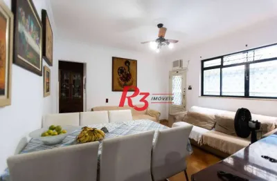 Apartamento com 3 dormitórios à venda, 90 m² por R$ 500.000,00 - Boqueirão - Santos/SP