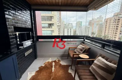 Apartamento com 4 dormitórios à venda, 287 m² por R$ 2.900.000,00 - Boqueirão - Santos/SP