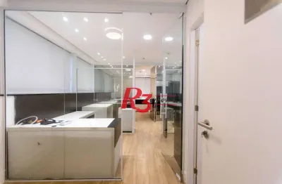 Sala para alugar, 50 m² por R$ 7.071,00/mês - Valongo - Santos/SP