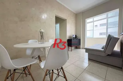 Apartamento, 60 m² - venda por R$ 430.000,00 ou aluguel por R$ 3.200,02/mês - José Menino - Santos/SP