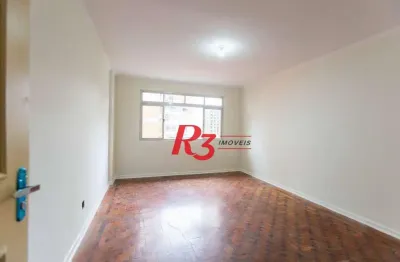 Apartamento com 2 dormitórios à venda, 91 m² por R$ 650.000,00 - Gonzaga - Santos/SP