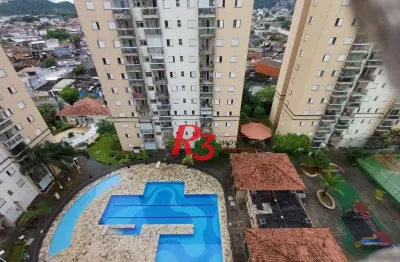 Apartamento com 3 dormitórios à venda, 69 m² por R$ 455.800,00 - Areia Branca - Santos/SP