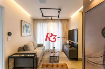 Apartamento com 1 dormitório à venda, 54 m² por R$ 954.000,00 - Boqueirão - Santos/SP